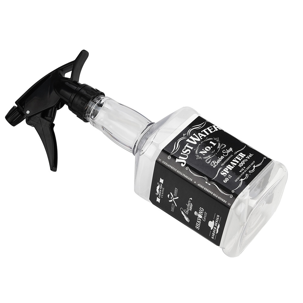 Clear Barber Bottle Sprayer | BARBER JUNGLE
