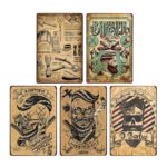 Barbershop Metal Signs