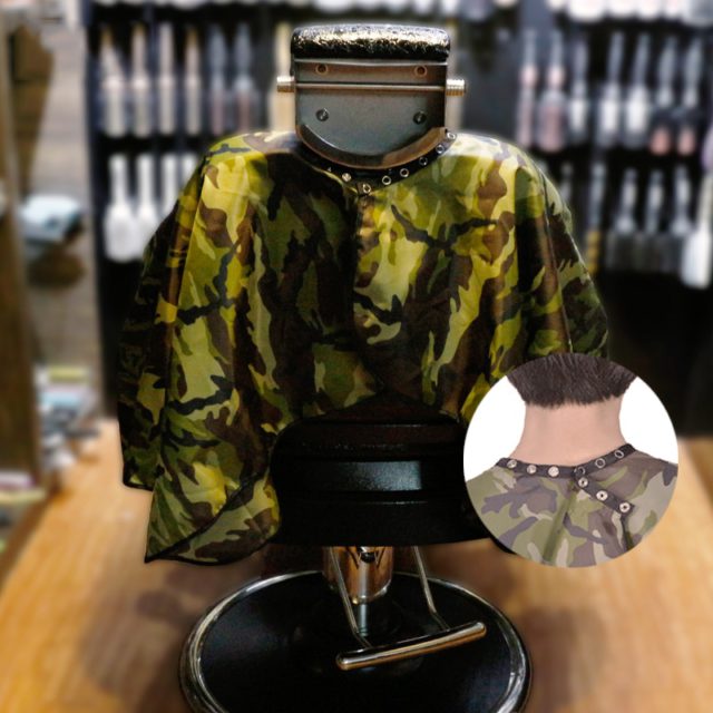 Camo Barber Cape | BARBER JUNGLE