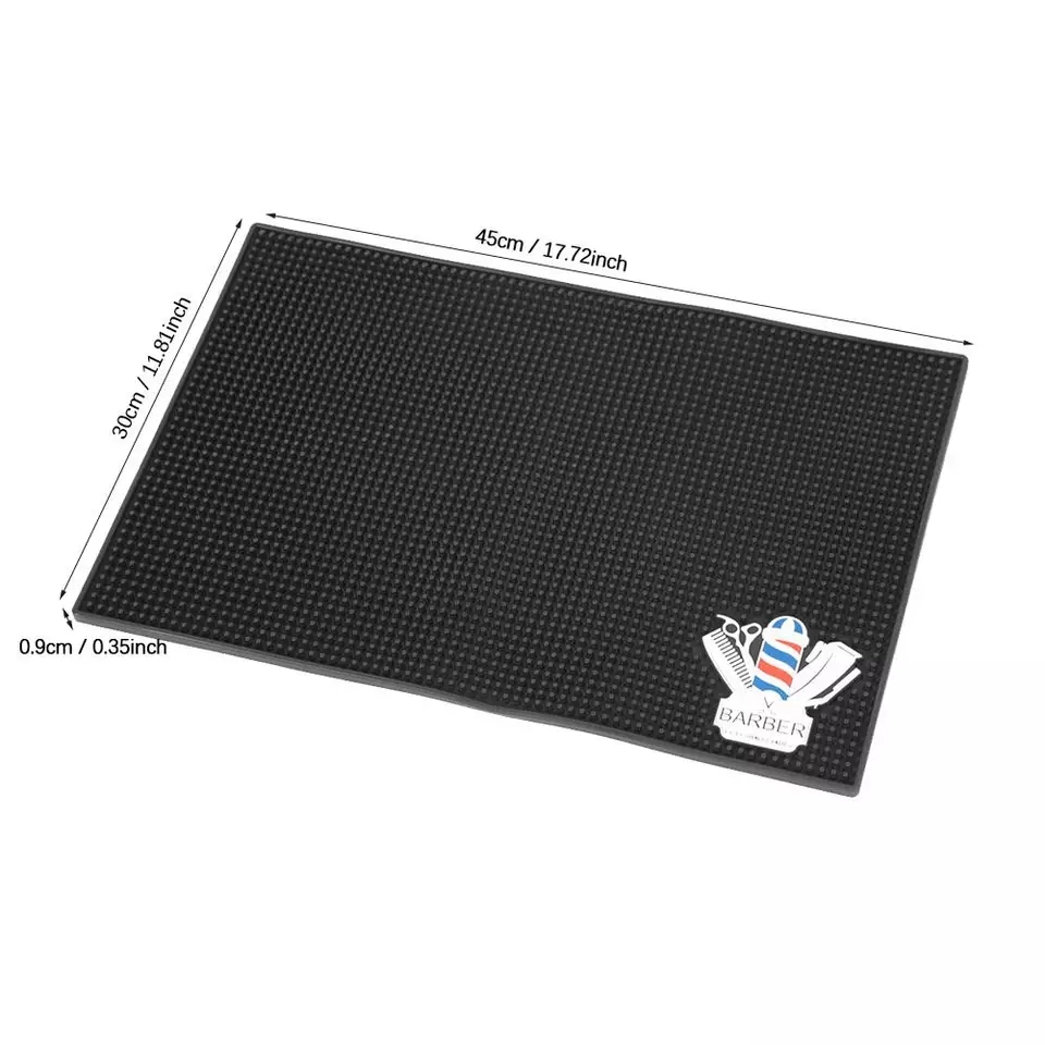 Barber Tool Mat, Silicone Gel Non-Slip Pad Cushion Hairdresser Tools C –  MRBARBERSUPPLY