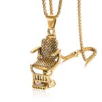 Barber Chair Necklace