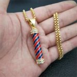 Barber Pole King Necklace