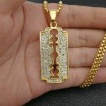 Barber Shop Razor Blade Necklace