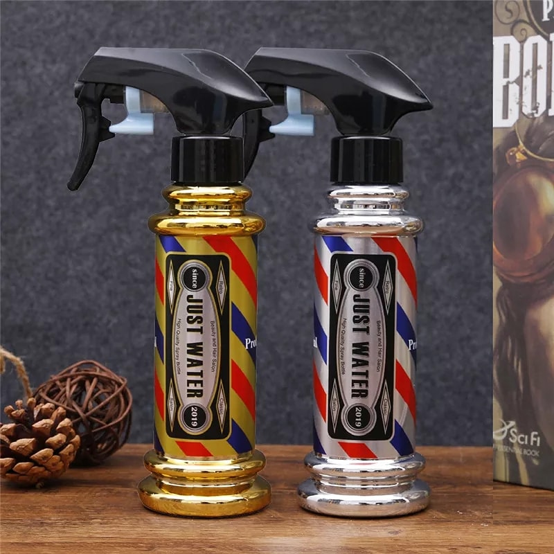 HN-300ml Hair Mist Spray Water Bottle Sprayer Hairdressing Salon Barber  Tools