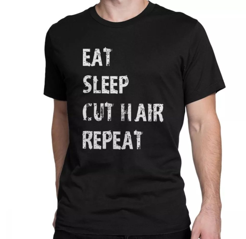 Barber Life T Shirt - Image 2