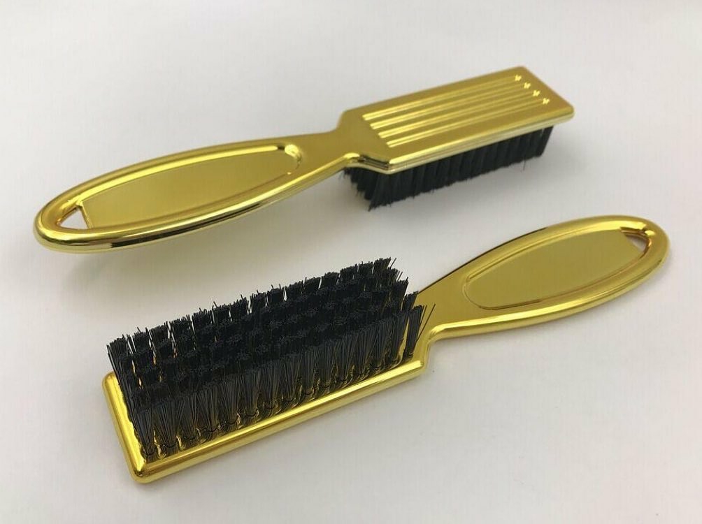 Clipper Cleaning Brush - Gold by Bass - Atlanta Barber and Beauty Supply