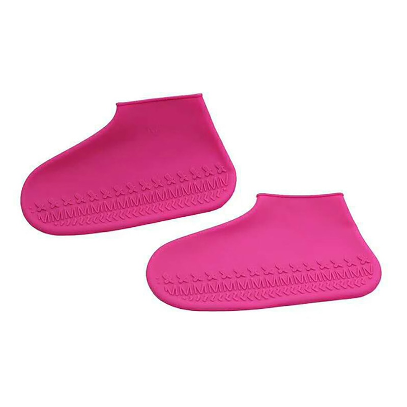 2pcs Silicone Barber Shoe Covers Coloring Shoes Protector Prevent Hair Dye 