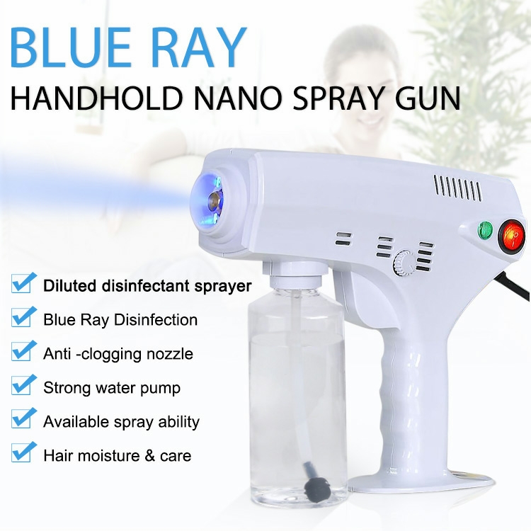 BHDK Nano Spray Gun 800Ml Portable Rechargeable Handhled Hair Steamer  Atomizer Large Volume Sprayer Machine with 5200Mah Battery for Barber Shops  Salons Hotel Travel defult default