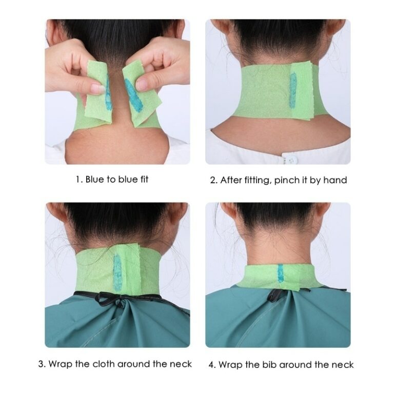 Vibrant Neck Strips BARBER JUNGLE