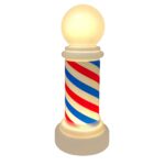Mini Barberpole Led Light