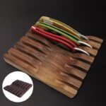 Brown Wood Rack