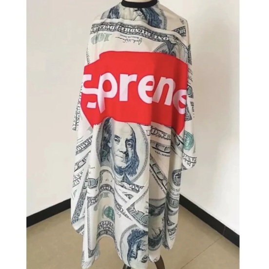 SUPREME STYLE BARBER CAPE! HOT SELLER! FAST SHIPPING!
