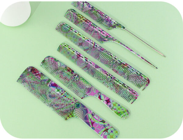 Tropical Forest Combs 8pc | BARBER JUNGLE