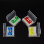Colorful Stagger Tooth Ceramic Blade