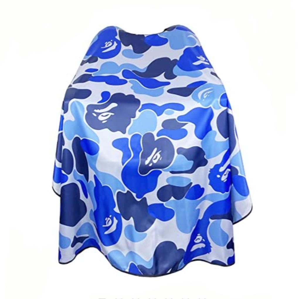 Barber Cape in Blue Color  Blue color, Online blue, Hairdresser