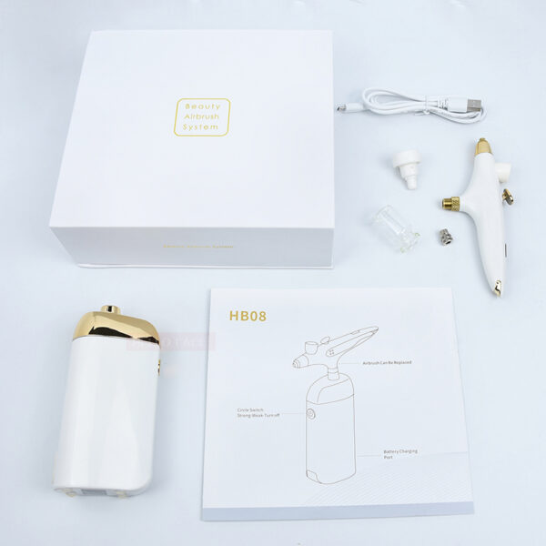 Elite Cordless Airbrush Kit BARBER JUNGLE