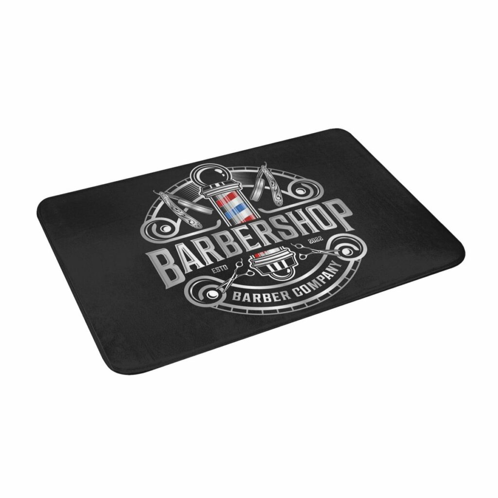 Barbershop Doormat Rug - Image 2