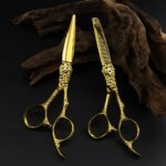 King Gold Barber Shears