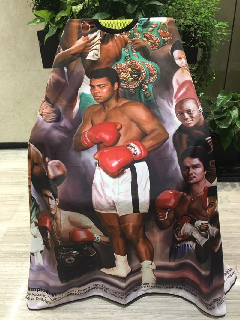 Boxing Stars Barber Cape