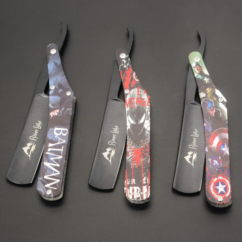 Stylish Comic Straight Razor