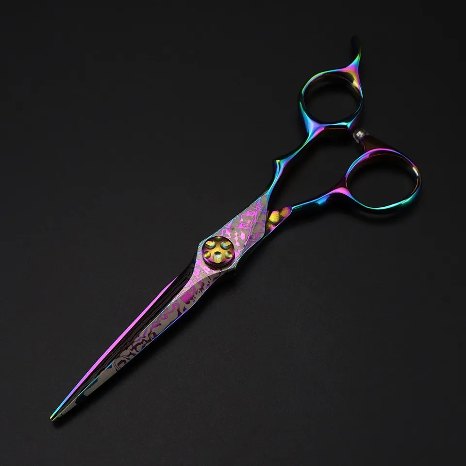 Holographic Artist Shears | BARBER JUNGLE