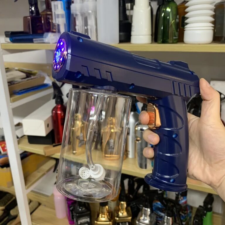 Blue Cordless Barber Aftershave Spray Gun BARBER JUNGLE
