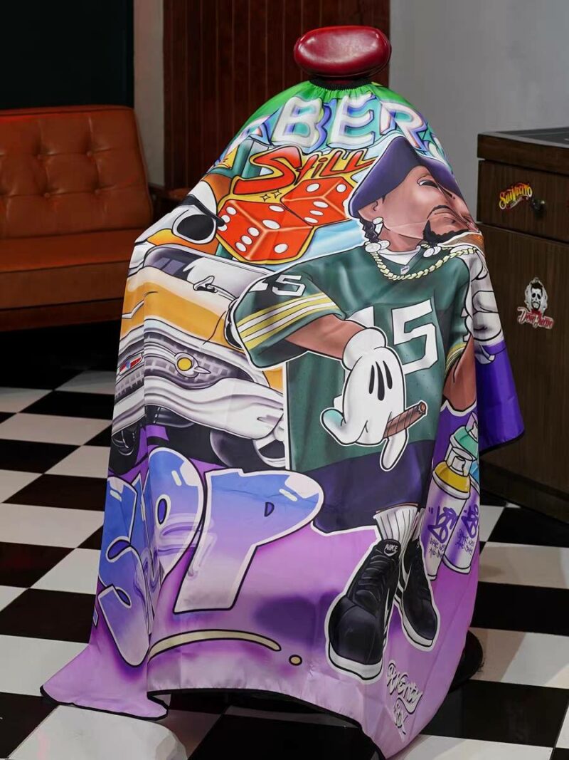 Hiphop Barber Cape
