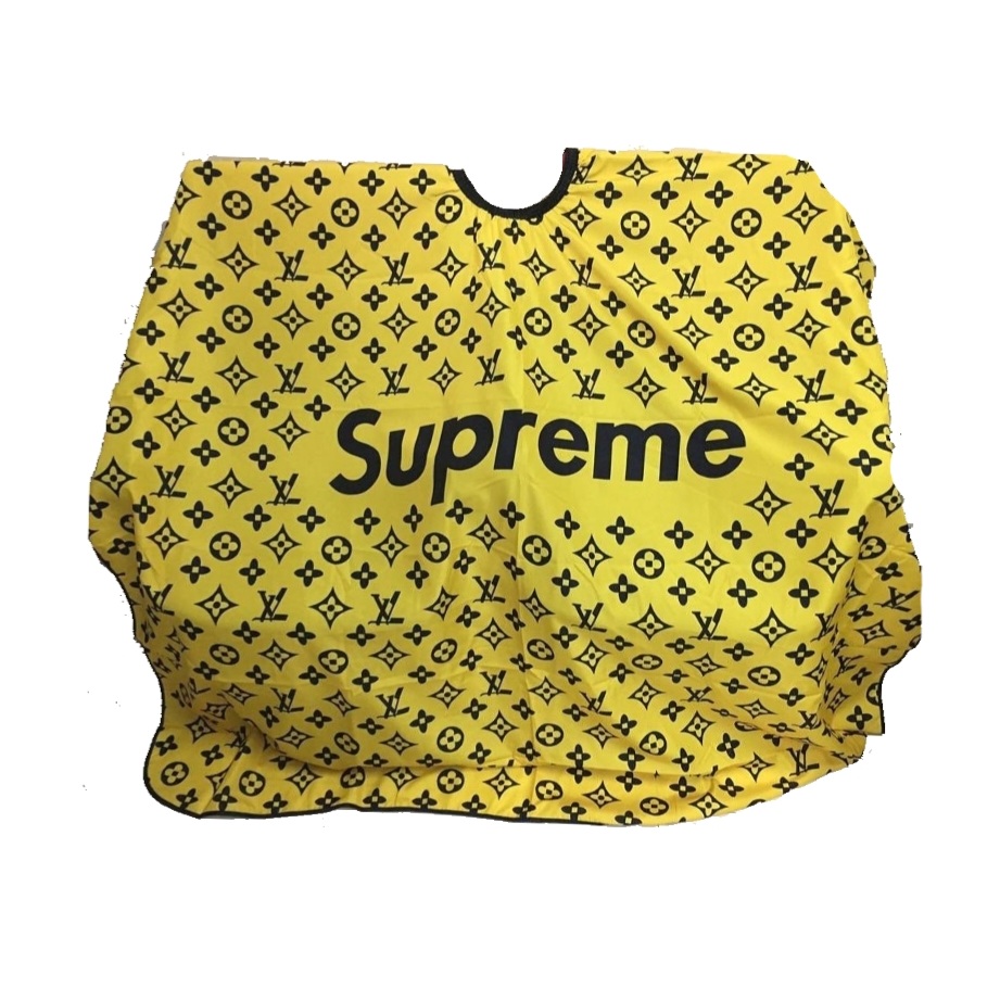 Yellow Sup Barber Cape