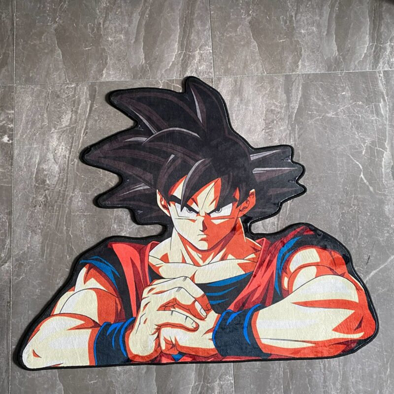 Barbershop Decor DBZ Goku Rug
