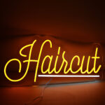 Haircut Neon Light Sign