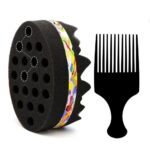 Magic Twist Sponge & Hair Pick Combo
