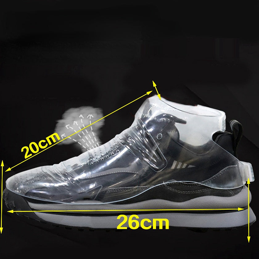 Ipetboom Reusable Transparent Shoe Covers For Hair Salons