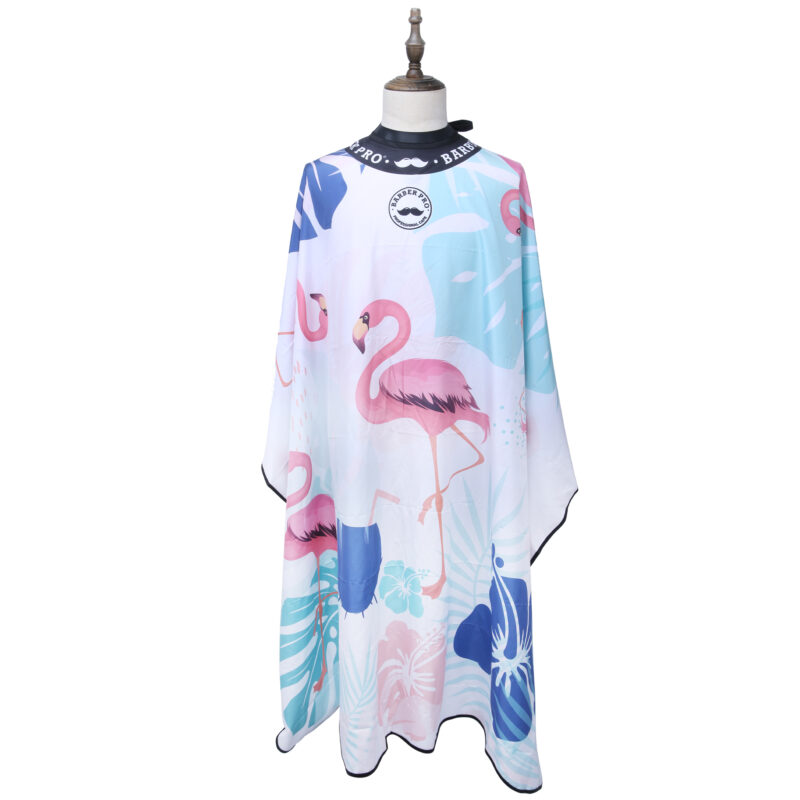Flamingo Barber Cape