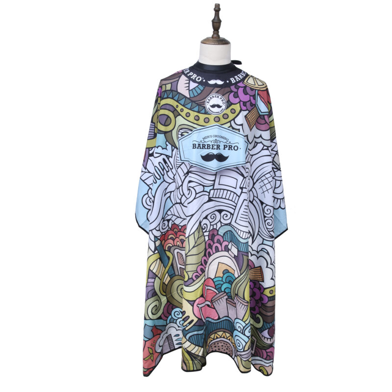 Coloring Barber Cape