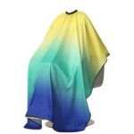 Yellow Gradient Barber Cape