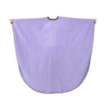 Lavender Stripe Barber Cape