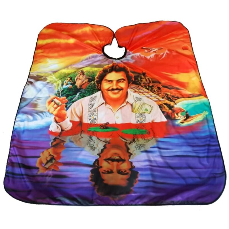 Pablo Escobar Barber Cape