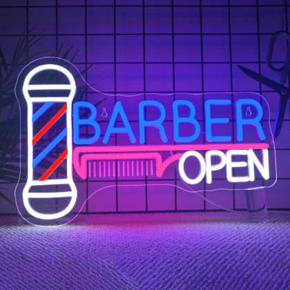 Barberpole & Comb Sign