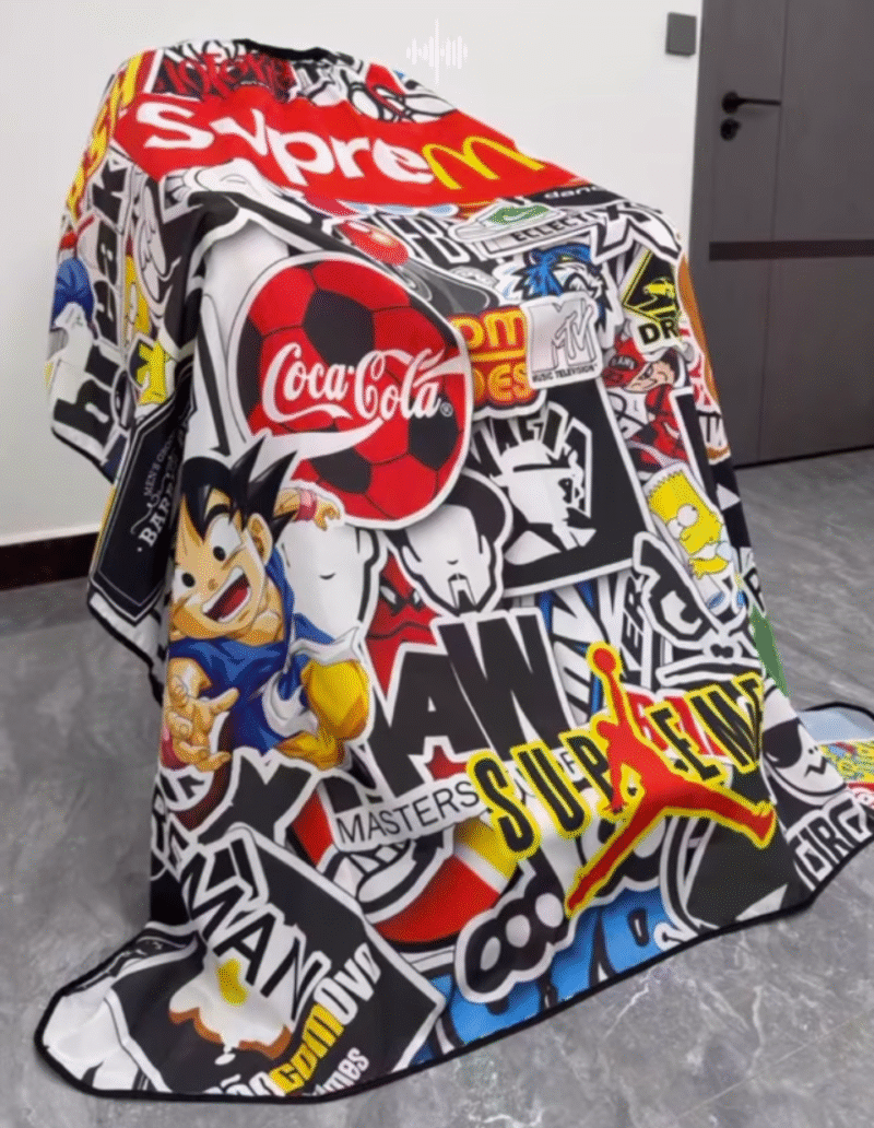 Sup Retro Barber Cape