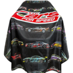 Speed Cars Barber Cape
