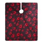 Red Floral Barber Cape