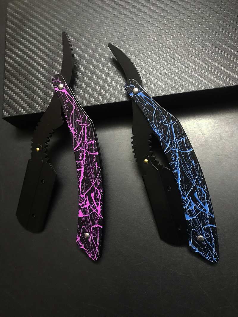 Splatter Barber Razor