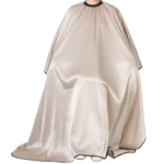 Champagne Silk Barber Cape