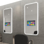 Barbershop Smart TV Mirror
