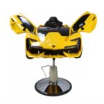 Kids Barber Chair Yellow Car