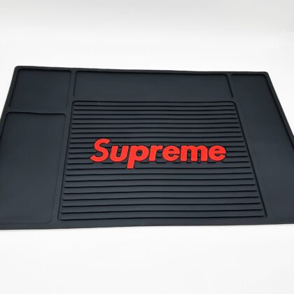 Black Sup Barber Mat