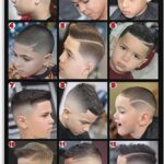 Kids Hairstyles Barber Canvas Poster