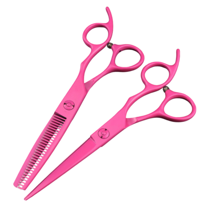 Pink Barber Hair Shears