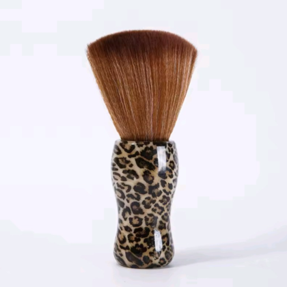 Leopard Barber Neck Duster