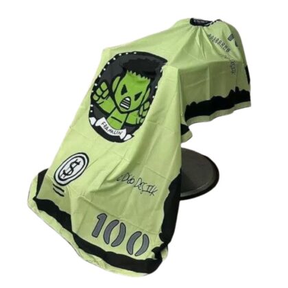 Little Hulk 100 Dollar Barber Cape